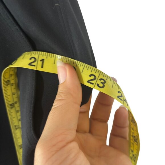 Athleta Black Venice High Rise Wide Leg Pants Large - Picture 14 of 14